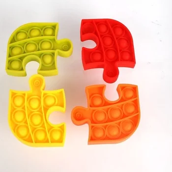 Silikonové Puzzle Push Pop Bublina Smyslové Hračky Autismem, Speciálními Potřebami Stres Odlehčovací Hračky, Děti, Dospělé Vrtět Anti-stress Hry