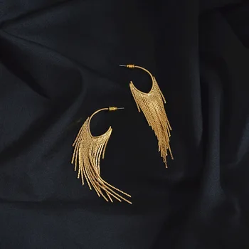 TIMRONLY francouzské Pšenice Uši Dlouho Střapec Náušnice pro Ženy, Dámské Luxusní Houpat Náušnice Prohlášení Jewelleryry Dárky k Výročí