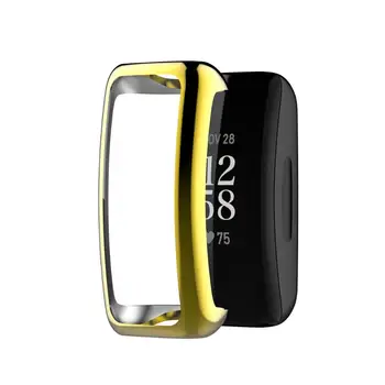 TPU/PC Pouzdro Hodinek Pro Fitbit Inspirovat 2 Screen Protector Kryt Pro Fitbit Inspire2 všichni-Kolem Odolný Nárazník Sledovat Rám Shell