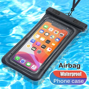 Univerzální Airbag Kryt Vodotěsný Telefon Případě Coque Plavání Pouzdro Bag Pouzdro pro iPhone 11 X XS MAX XR 9 8 7 6 Plus pro Samsung S10 S8