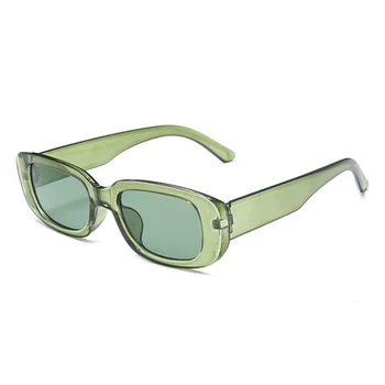 UVLAIK Malý Obdélník sluneční Brýle, Ženy Módní Náměstí Sluneční Brýle Muži Vintage Zelené Růžové Plastové Brýle Letní Styl UV400