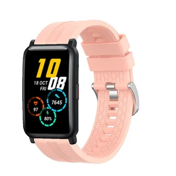 Watchband 20mm Popruh Pro Huawei Honor Hodinky ES Původní Smartwatch Náramek Silikonový Náramek Pro Xiaomi Haylou Solární LS02 Pás