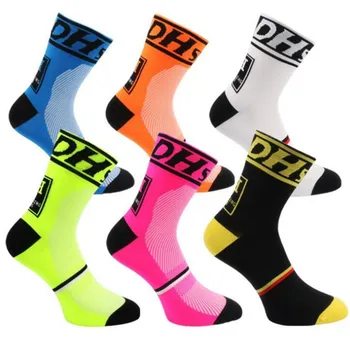2021 Anti-Pot A Anti Skid Stehna Vysoké Ponožky Venkovní Cyklistické Kompresní Ponožky Pro Muže A Ženy, Fotbal, Basketbal Ponožky