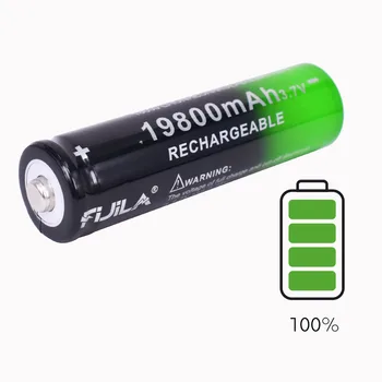 2021 NOVÉ 1~ 10KS 18650 baterie 3,7 V 19800 mAh batera recargable de Li-Ion linterna LED para Caliente Nueva de Alta Calidad