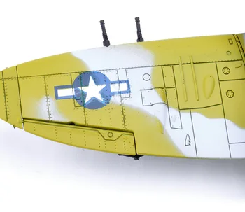 22cm 4D Diy Hračky Bojovník Sestavit Stavební Bloky Model Letadla Vojenský Model Zbraně 2. světové války Německo BF109 BRITÁNII Hurricane