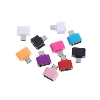 5KUSŮ/set Micro USB Na USB OTG Adaptér, Kabel Mini Prodlužovací Adaptér Převodník Plug And Play Pro Android SmartPhone