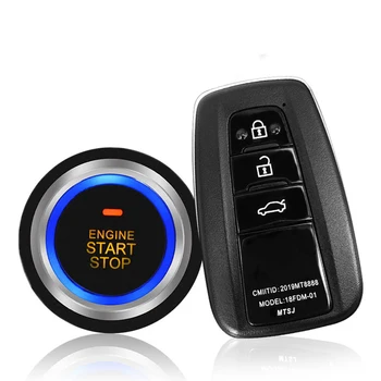 Auto Dálkové Zabezpečovací Systém Multifunkční Auto SUV Anti-krádeže Bezklíčový Vstup, Startovací Auto Příslušenství Nástroj pro 12V Auto Alarm Systémy