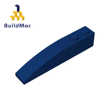 BuildMOC Kompatibilní Montuje Částice 41762 Svahu Zakřivené 6x1Building Bloky Částí Vzdělávací Crea