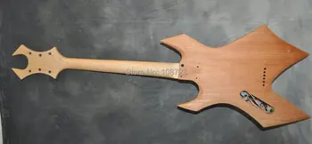 DIY Electric Guitar Kit Mahagonové Tělo, Javorový Krk, Rosewood Hmatník
