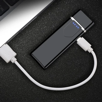 Elektrický Dotykový Senzor Lehčí USB Dobíjecí Přenosný Větruodolný Kouření Příslušenství Nástroje
