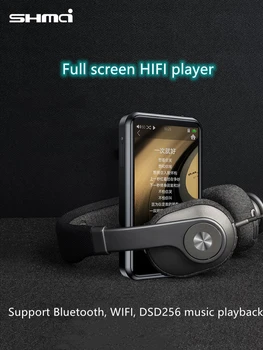 Hi-fi Sportovní Mini MP4 Hudební Přehrávač, d / a PŘEVODNÍK Dekódování DSD256 WIFI, Bluetooth Linux Auto Přenosné Zvládnutí Úroveň Poslechu Audio Shmci C7