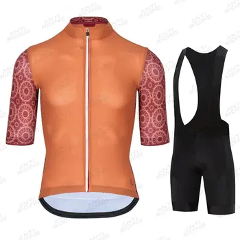 Isadore Cyklistické Jersey Sada pánská Závodní Košile Kraťasy Letní Cyklistické Obleky Pro Tým Oblečení Kolumbie Ropa Ciclismo Maillot