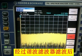 Low-Pass Harmonické Filtr (500MHz-1GHz-2GHz) pro ADF4351 ADF4350 433MHZ 915MHz RFID HAM radio zesilovač potlačení Harmonických