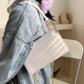 Luxusní textury pytel žena 2021 designer nový trend korejské značky módní one-rameno podpaží taška wild neformální řetězce messenger bag