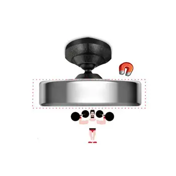 MIni Tvar Štítu Magnetická Otočná o 360° Auto Držák Telefonu Dashboard Magnetický Držák Telefonu Držák Pro Xiaomi Huawei IPhone GPS