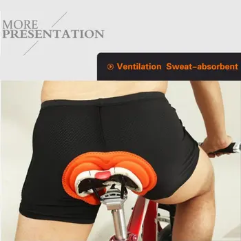Muži Cyklistické Kolo, GEL na Kole Polstrované 3D F1 Sport Kalhoty pro Pohodlné Šortky spodní Prádlo Krátké