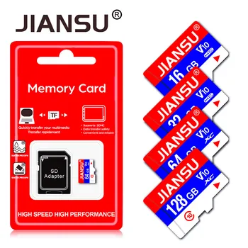 Nejnovější Paměťové karty 128 GB 16 GB mini sd kartu 32 GB 64 GB 256 GB Micro SD KARTA Třídy 10 mini TF karet pro telefon