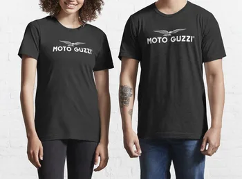 Nejprodávanější moto guzzi bavlna, krátký rukáv men T shirt příležitostné o-neck letní street stylu super loose T-shirt