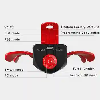 Nové Verze Rozšíření Klíče Pro PS4 Gamepad Tlačítko Zpět Upevnění Pro Nintend Přepnout Řadič Zadní Převodník Pro PC