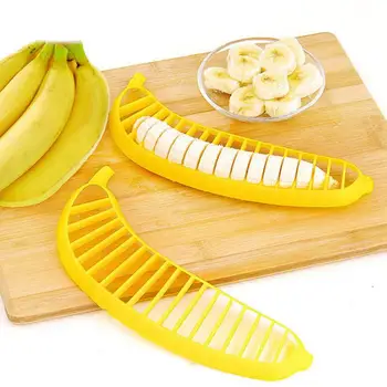 Plastový Banán Kráječ Fréza Ovoce, Zeleniny, Nástroje, Salát Maker Vaření Nástroje Practica Kráječ Cutterl Kuchyňské Gadgets, Dropshiping