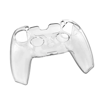 Ultra Tenké Crystal Hard Shell Pouzdro Pro Sony PS5 Herní Ovladač Anti-slip Vodotěsné Gamepad Kryt na Ochranu PS 5 Příslušenství