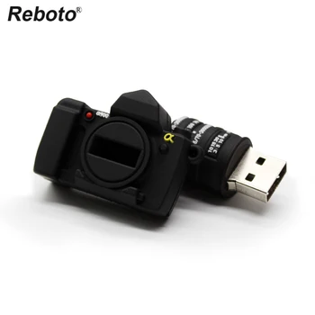 USB 2.0 Reboto Karikatura Kamera USB Flash Disk vysokorychlostní 64GB Paměťové karty memory Stick 32GB 16GB flash disk 8GB 4GB Mini U Disk
