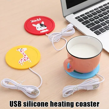 USB Power Suply Čaj Šálek Kávy Hrnek Teplejší Topení Cup Pad Mat Dráhy pro Office DAG-lodi