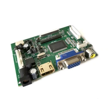 VGA, AV monitor LCD řadiče desky DIY kit 1366*768 pro LP140WH4/LP140WH8/LP140WHU matice 60Hz WLED LVDS 40 Pin