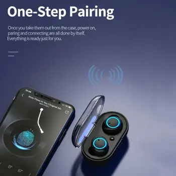 Y50 TWS Sluchátka Bluetooth 5.0 Sluchátka Nabíjecí Box Bezdrátový In-Ear Dotykové Ovládání Vodotěsné Stereo Sportovní Sluchátka Sluchátka