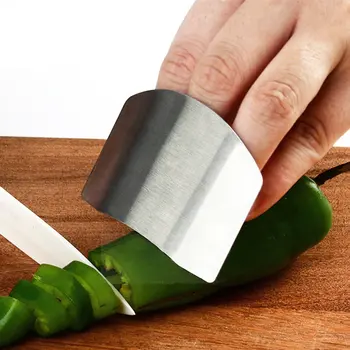 Z Nerezové Oceli, Mini Prst Protector Řezačky Zeleniny Finger Guard Nůž Řez Prstu Ochrany Nástroj Kuchyň Gadget Příslušenství