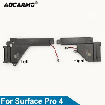 Aocarmo pravý A Levý Reproduktor Reproduktor Pro Microsoft Surface Pro 4 Roh Zvuk Flex kabel Náhradní Repair Opravit Část