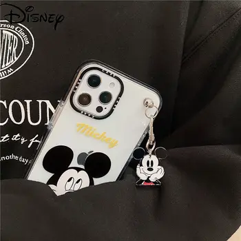 Disney Minnie Mickey telefon kryt pro iPhone12pro/11promax/12mini/12promax/xsmax/se/xs/xr/7/8/7p pár kreslený roztomilý kryt na mobil