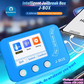 J-BOX Break Vězení Box JC Programátor pro bypass ID Heslo Na IOS Zařízení, PC Free/ Dotazu Wifi/ Bluetooth Adresu pro Opravy iPhone
