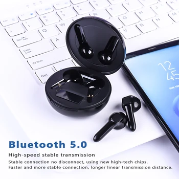 LEVANA Bezdrátové Bluetooth 5.0 Sluchátka Mini TWS Sluchátka Sportovní Sluchátka a nabíjecí BOX Pro xiaomi samsung oppo smartphone PRO 9S