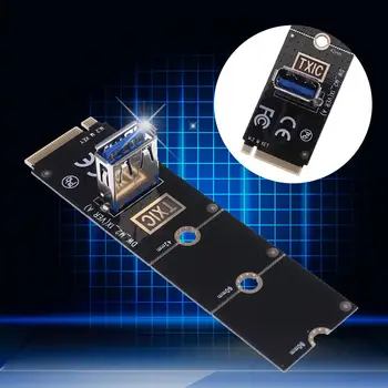 M. 2/NGFF k USB3.0 Port Převodník Adaptér Grafické Karty Kabel prodlužovací Karta Prodlužovací Kabel pro BTC MInning