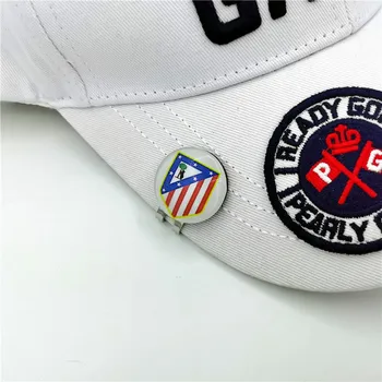 Magnetické Golf Cap Klip S fotbalovými Kluby Míč Značky Golfové Čepice Značky RŮZNÝCH PROVEDENÍCH STYL 002