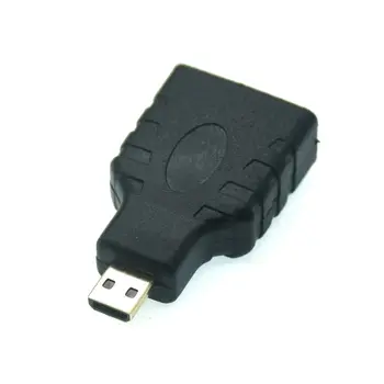 Micro HDMI-kompatibilní Samec Samice Adaptér Typ D na HD Konektor Převodník Adaptér pro Xbox 360 pro PS3 HDTV