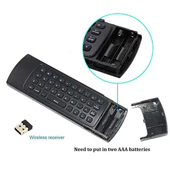 Mx3 Air Mouse-Podsvícená Verze Android Smart Wireless Mouse Air Dálkové Ovládání T3 Myši A Klávesnice