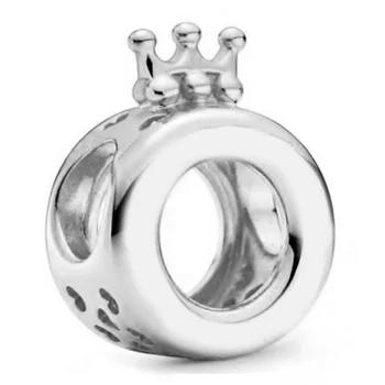 Módní Bella Bot Zářivé Srdce Logo & Crown O Galaxy Víry Dárkové Krabičce Kouzlo, 925 Sterling Silver Korálky Fit Náramek DIY Šperky