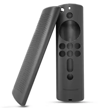 Pro Amazon Fire TV Remote Control Stick 4K TV Dálkové Ovládání Silikonové Pouzdro Ochranný Kryt Kůže Světelný Kryt Anti-shock