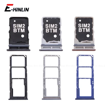Sim Karta / Micro SD Tray Socket Slot Kontejner Konektor Adaptér Čtečka Pro Samsung Galaxy A80 A50 A40 A10 A805 A505 A405 A105