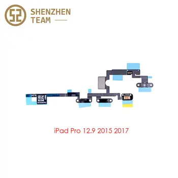 SZteam Power Flex Kabel On/Off Stuha Mute Spínač Ovládací Klíčové ovládání Hlasitosti Flexibilní pro iPad Pro 12.9 Náhradní Díly