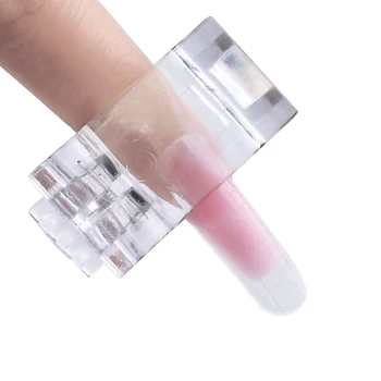 Transparentní Gel Quick Stavební Hřebík Štípání Klipy Na Nehty Rozšíření Pevné Klip UV Builder Gel na Nehty Formě Svorky Manikúra