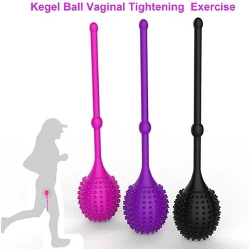Vagina Zpřísnění Cvičení Kegel Ball Pochvy Geisha Míč Silikonové Vaginální Kuličky Trenér, Sexuální Hračky Pro Ženy Dospělý Produkty