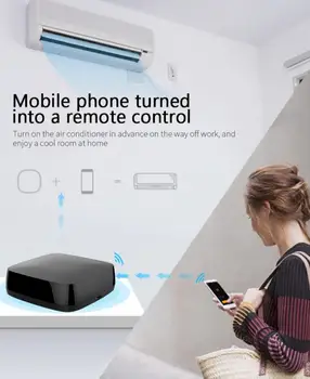 Wi-fi IR Dálkový Ovladač Tuya Infračervený Dálkový Ovladač Smart Life APP DIY Učení Klimatizace TV Pro Alexa Google Domov