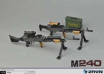 ZYTOYS 1:6 poměr M240 ZY16-10 zbraní model sada pro 12 inch akční obrázek