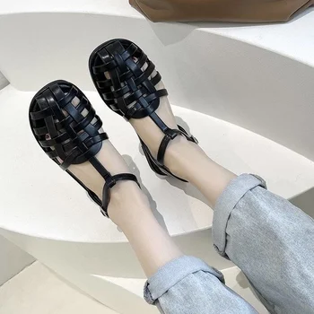 Žabky Měkké Super Tlusté Dna Pláž Ženy Sandalias Ženy boty 2021 Ploché Pantofle snímky platformy A152