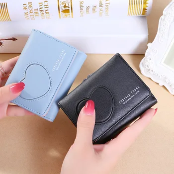 Ženy peněženky rád Módní Ženy Peněženky krátké Styl Multi-funkční peněženku, Kabelku Čerstvé kůže Ženy Spojka držitele Karty 565
